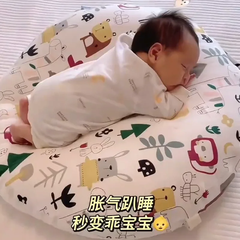Almohada antirreflujo para bebés – cojín anticolicos y anti asfixia - imagen 2