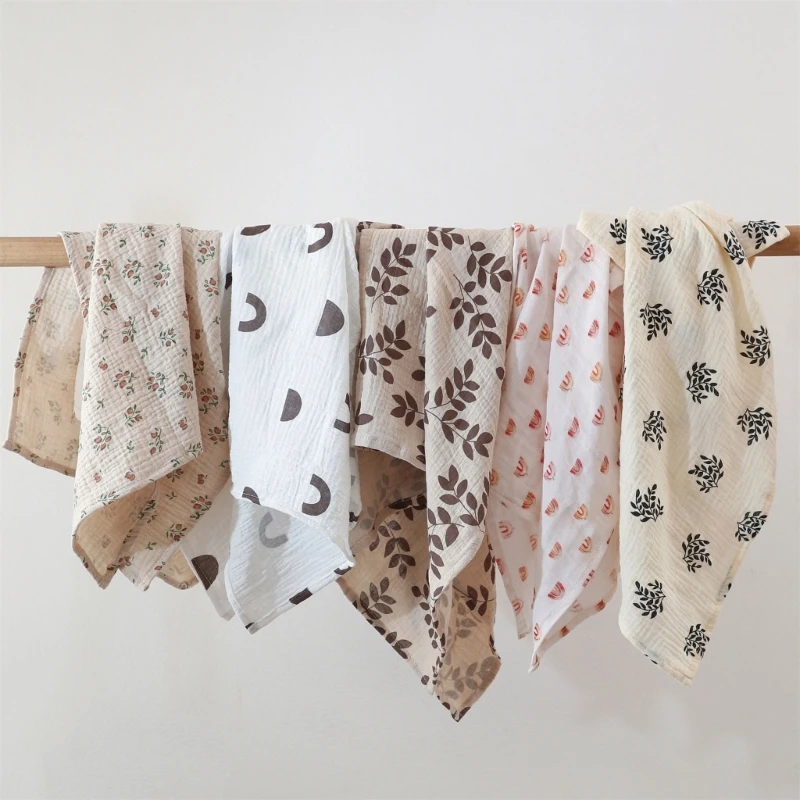 Manta de bebé, mantas de guardería para niños y niñas, manta de algodón, manta neutra suave y ligera para niños pequeños y niños, regalo - imagen 4