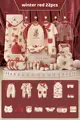 winter red 22pcs