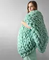 6cm thick-aqua green