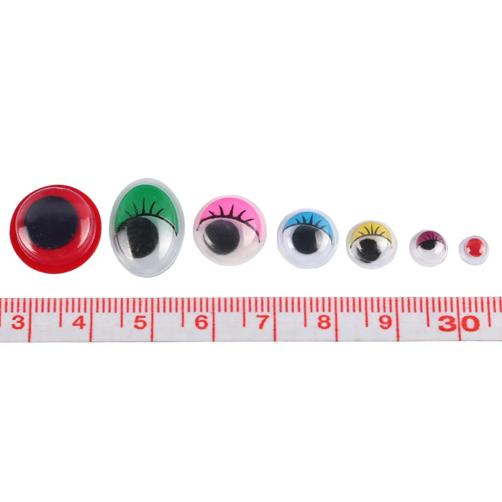 2xMultiple Size Eyes Mix Colorful for Crochet Puppet Bear Plush Toy