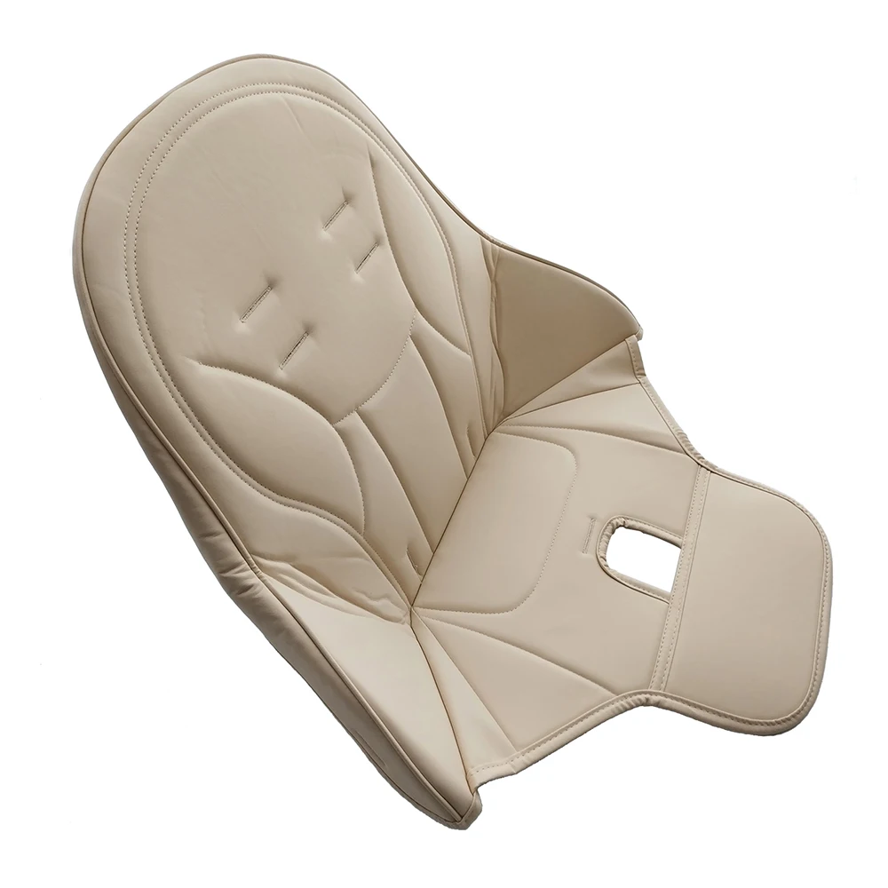 Cojín para asiento de bebé Peg Perego Siesta Prima Pappa Zero3, silla alta, silla de crecimiento para niños, Funda de cuero PU, funda para silla de cena - imagen 5