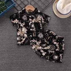 Conjunto verano algodón para bebé – Camisa y short