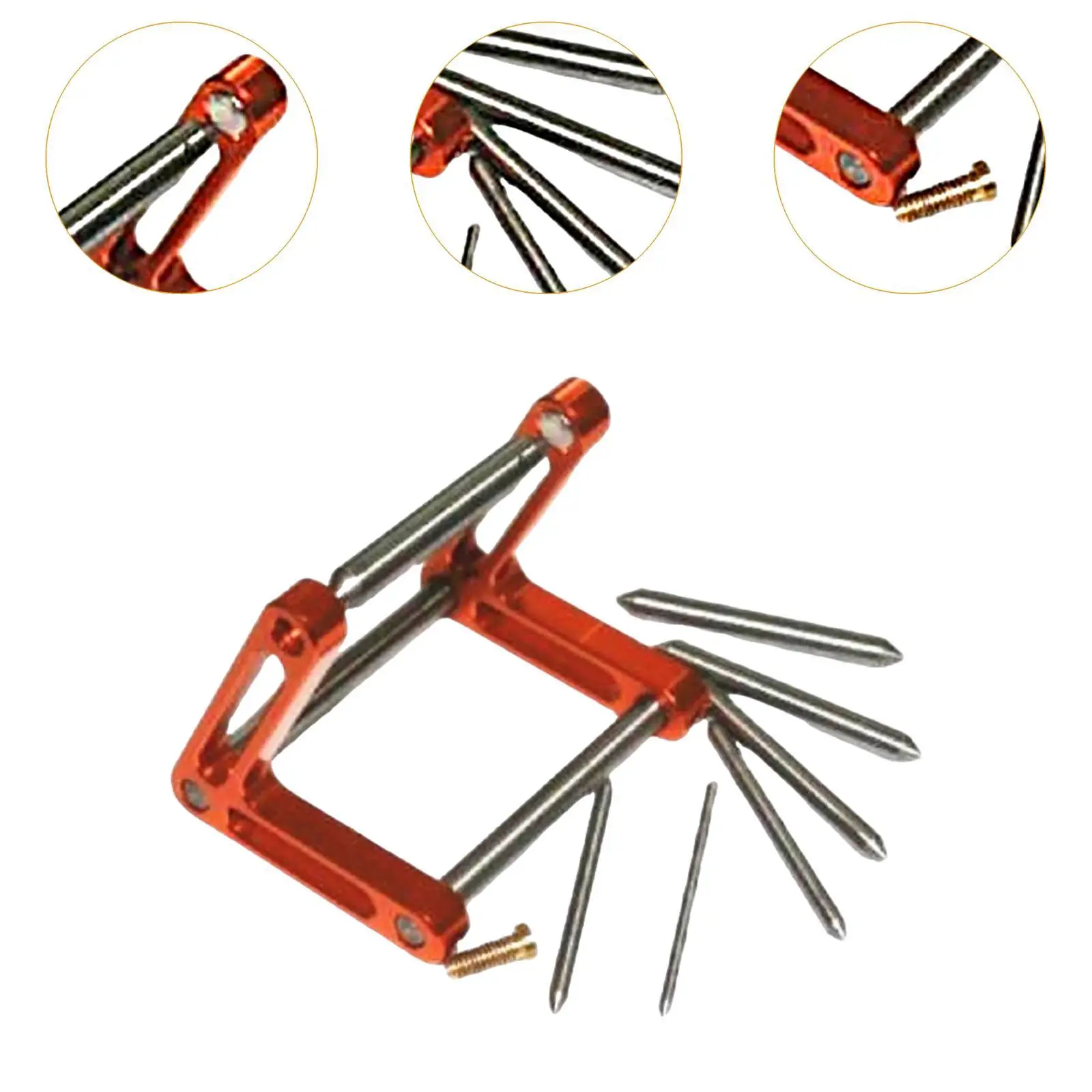 Propeller Maintenance Tool Prop. Balancer Efficient Easy Installation Metal Propeller Balancer for 4.76(3/16