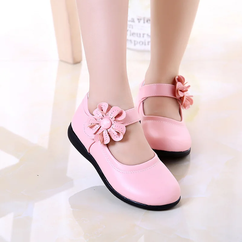 Zapatos de fiesta niña – mocasines de cuero antideslizantes - imagen 4