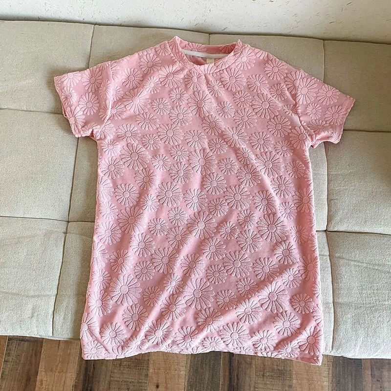 Conjunto de ropa de verano para niños y niñas, traje de Margarita, bonito vestido veraniego rosa para niñas, disfraz para hermano, hermana y hermana - imagen 3