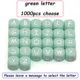 1000pcs green choose