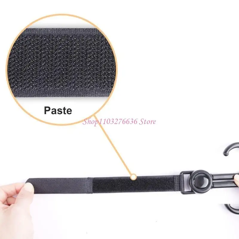 R6FD Baby Stroller Hanger Double Hanger 2 PCS Multifunción Almacenamiento colgantes para centro comercial compras - imagen 3