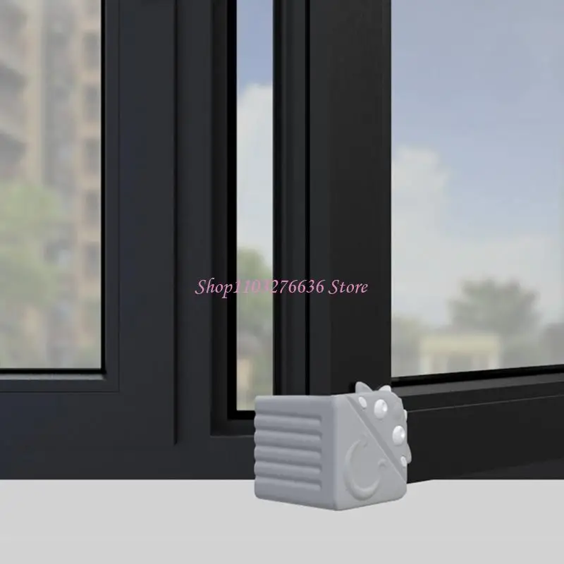 Protector esquina absorción choque R6FD Seguridad instalación fácil para niños pequeños - imagen 4