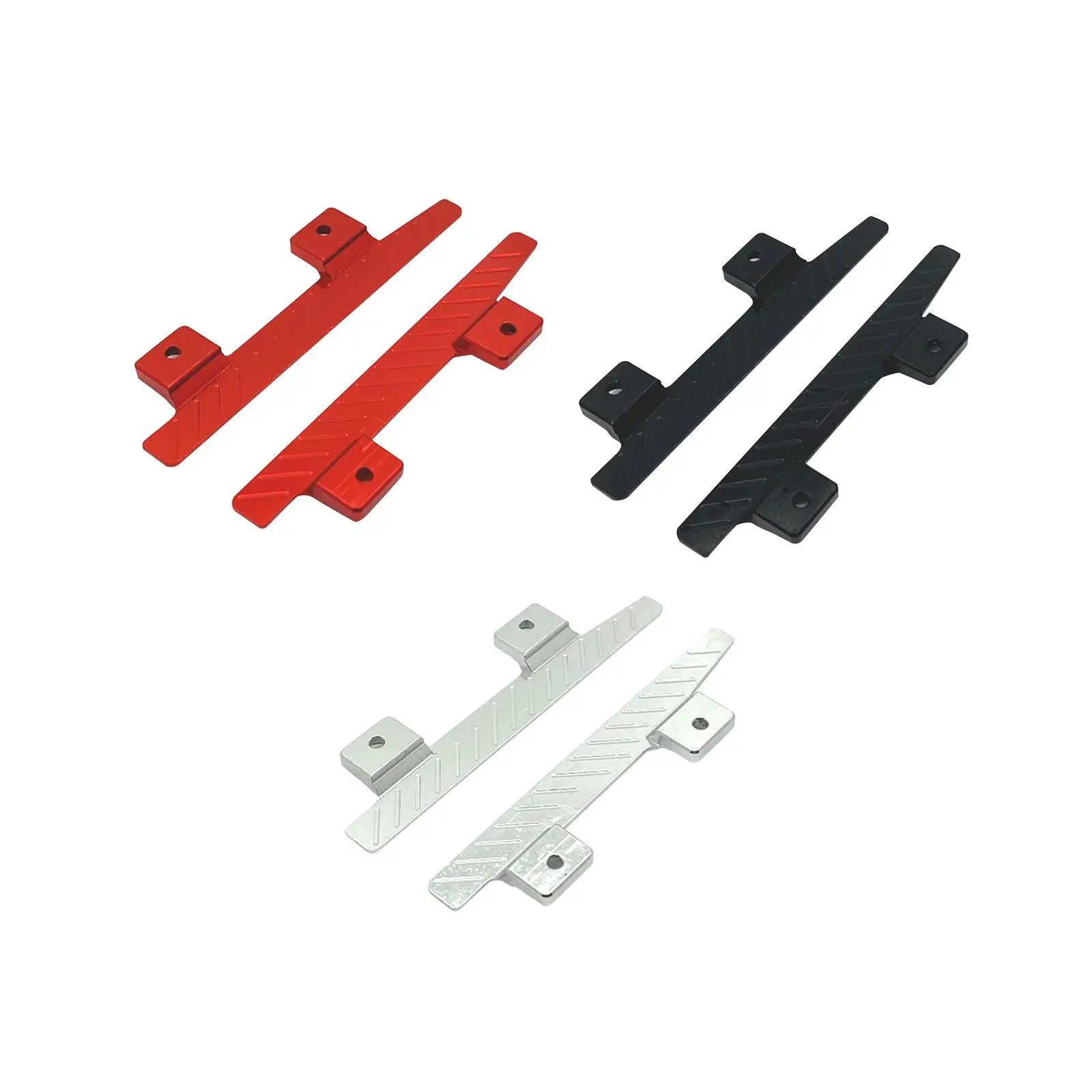 Metal Side Steps Replacement Part RC Car Foot Pedals RC Side Board RC Crawler Side Pedal for MN82 LC79 MN78 1/12 Scale RC Car