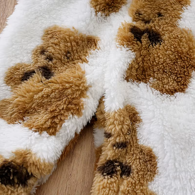 Pelele bebé recién nacido unisex manga larga oso blanco invierno - imagen 4