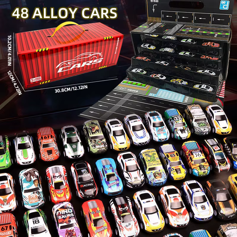 Juego de coches clásico - Aleación para niños - imagen 5