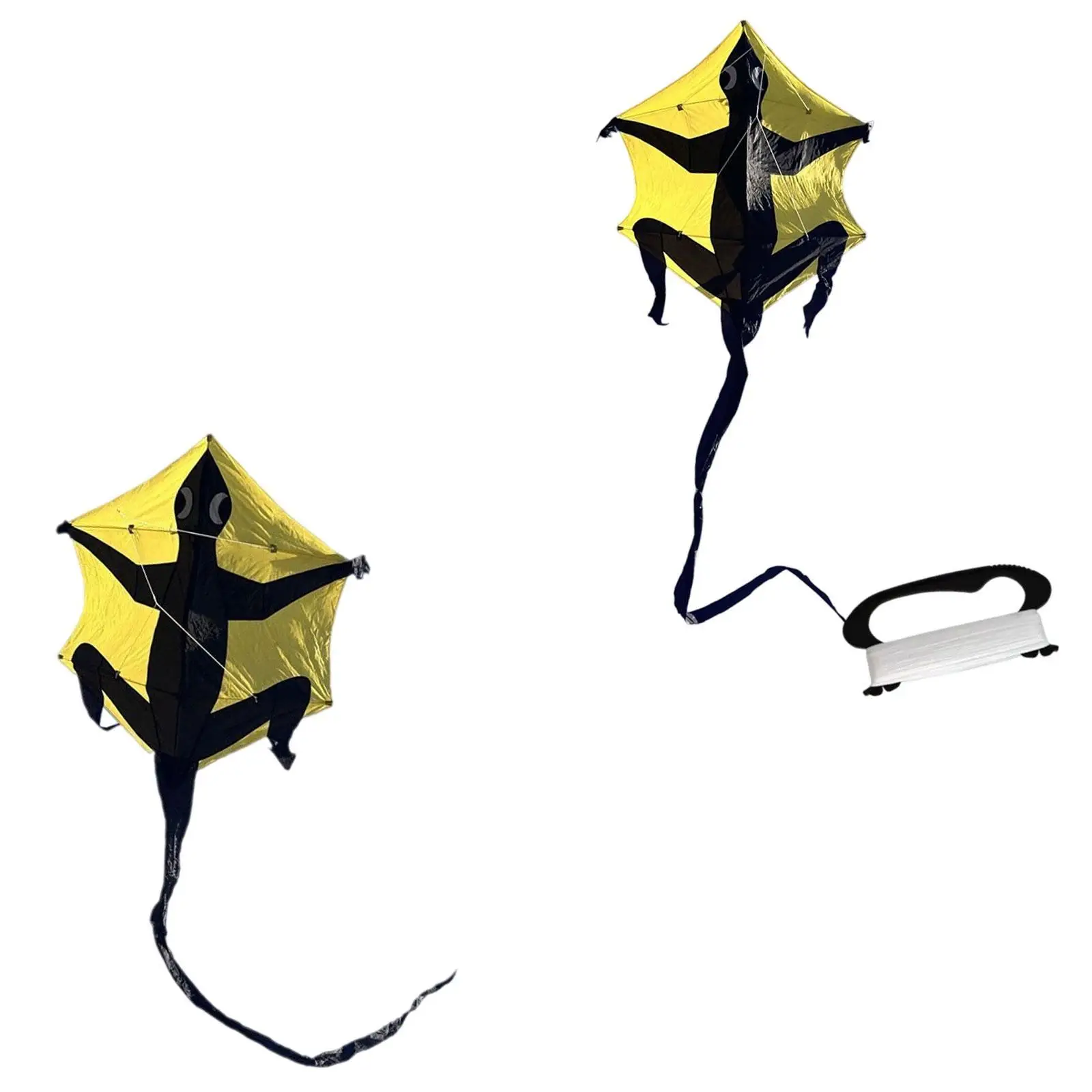Animal Design Kite for Outdoor Fun 128cmx150cm Single Line Toy for Family Gatherings