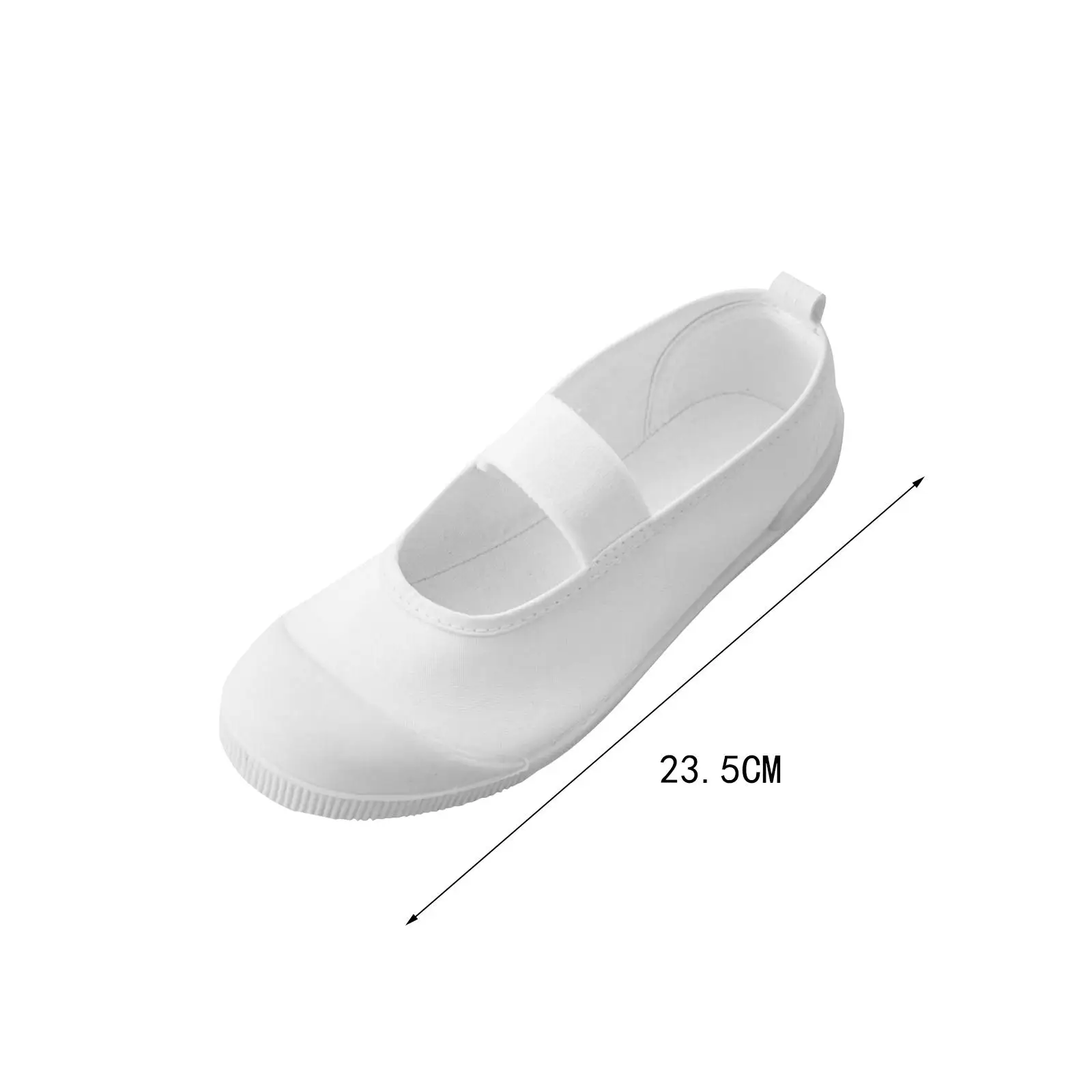 Children Canvas Shoes Unisex Non Slip Simple Versatile Ballet Volleyball Indoor