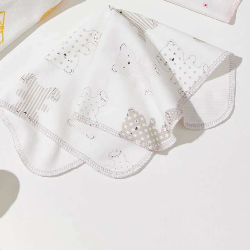 Toalla de algodón para la cara del bebé, artículos para bebé recién nacido, Baberos para bebé, pañuelo, toalla suave para Saliva, paños para eructar para alimentación - imagen 5