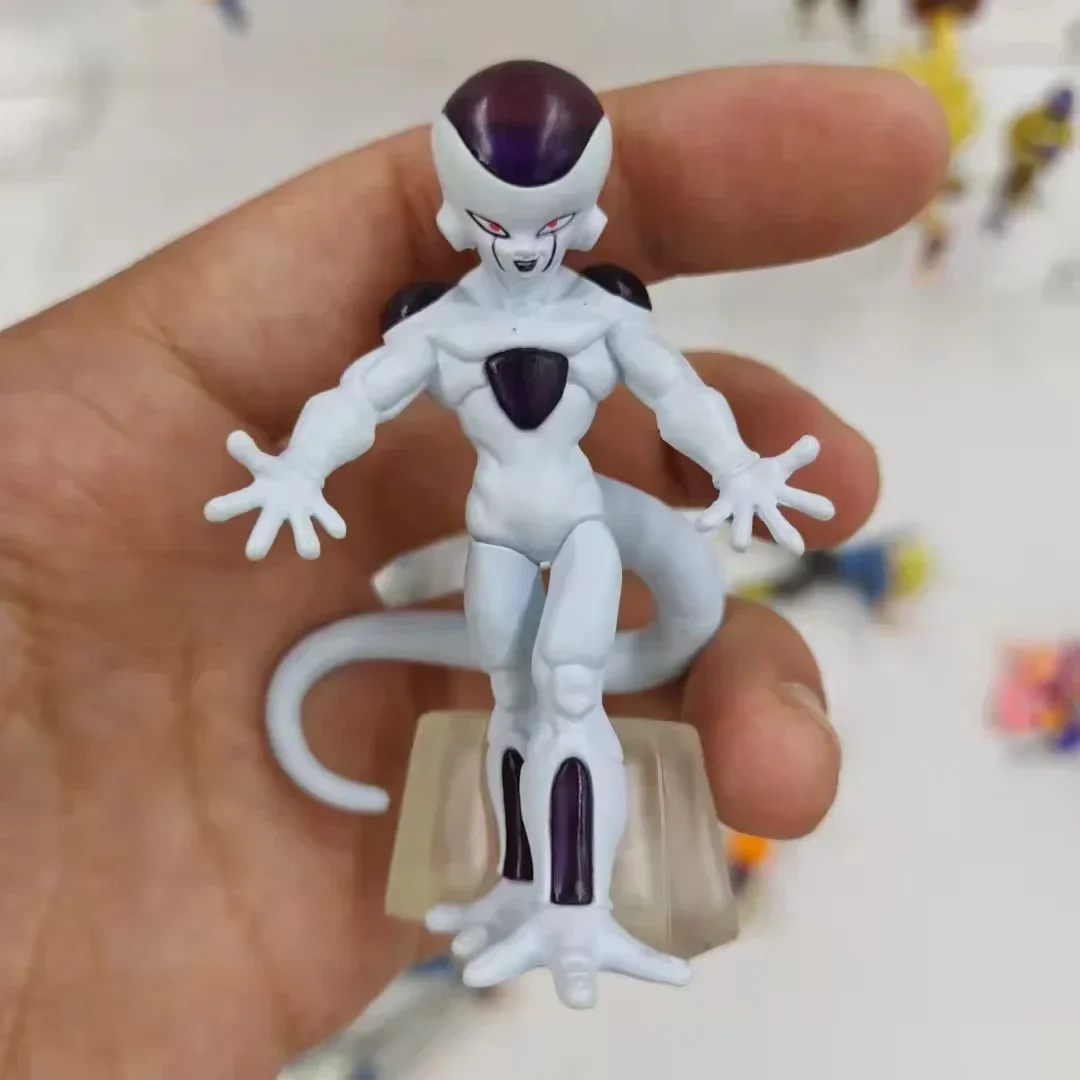 Fuera de imprimir muñeca limitada Dragon Ball HG Super Gacha pelo plateado Vegeta Majinbuu figura colección grande modelo algunas defectos menor - imagen 4