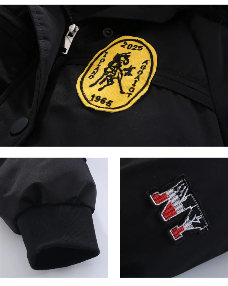 Parka de terciopelo grueso para niños – Abrigo de invierno - imagen 5