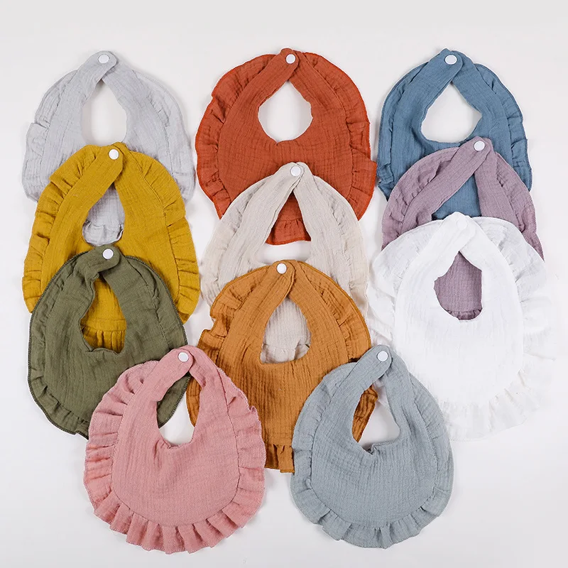 Baberos bandana muselina para bebé - 100% algodón orgánico - imagen 5