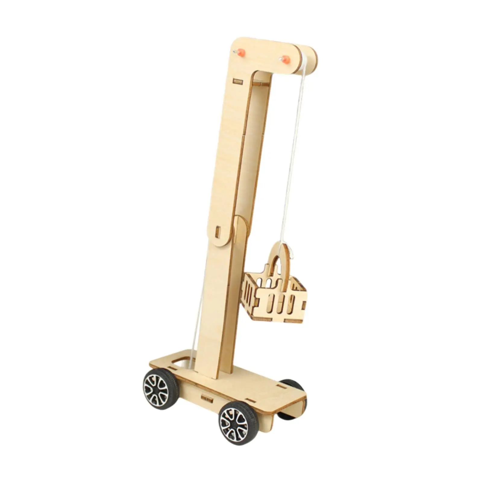Science Education Toy Experiment Toy Teaching Props DIY Gravity Car Toy Gravity Trolley Science Toy for Kids Children Teens