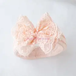 Diadema ancha de encaje para niña pequeña – Estilo princesa dulce