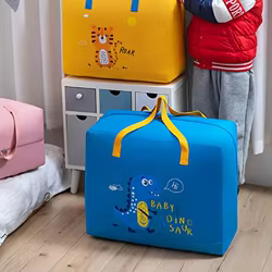 Bolsa organizadora para edredón infantil de gran capacidad no tejida