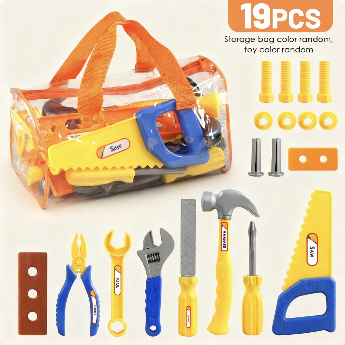 Juego de construcción Montessori plástico educativo para niños 3 años - imagen 4
