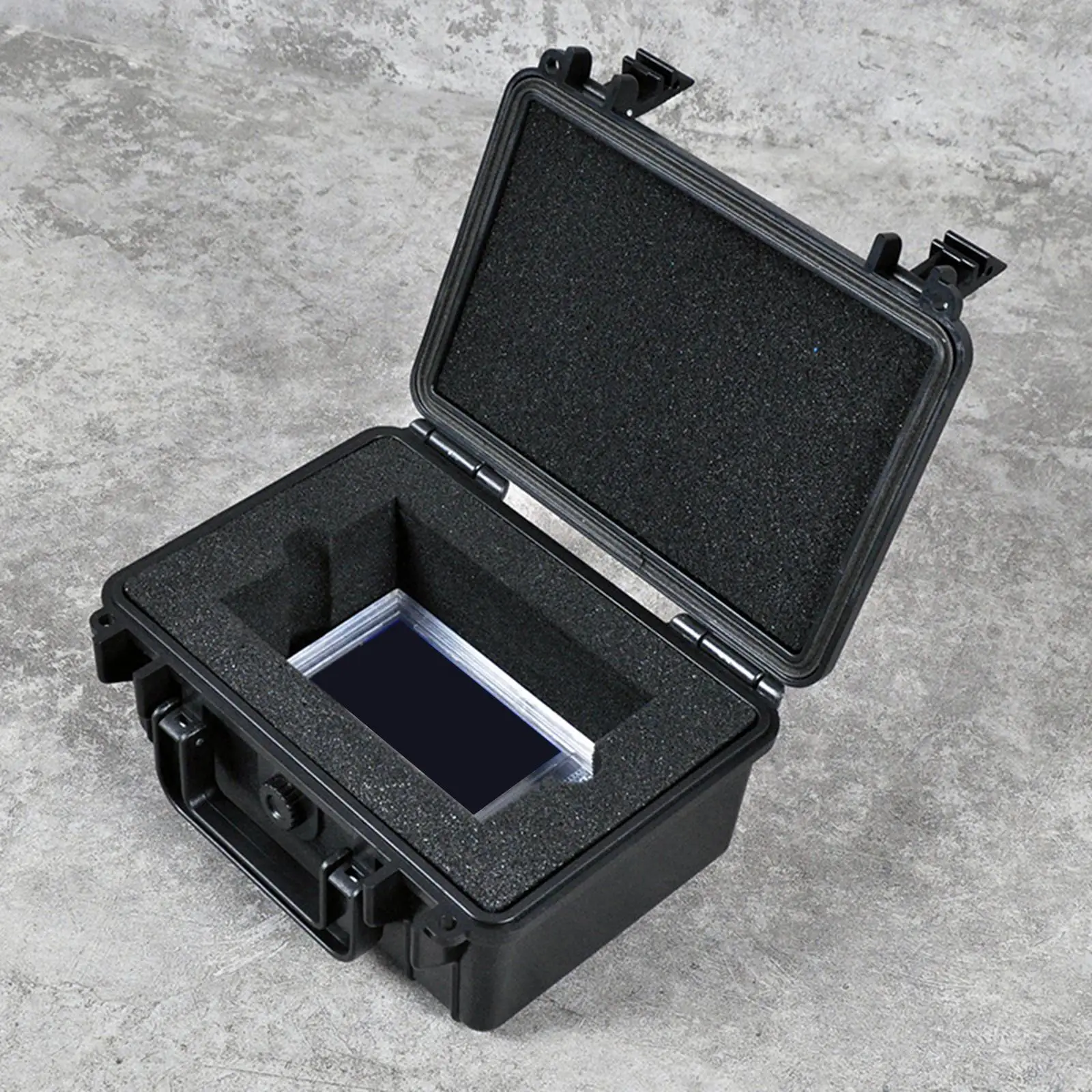 Trading Card Case Protective Rainproof Carrying Case Suitcase Waterproof Card Game Organizer for TCG Baseball Card Bgs PSA Album