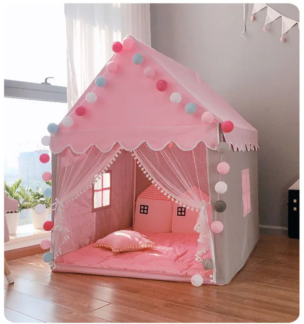 only pink tent