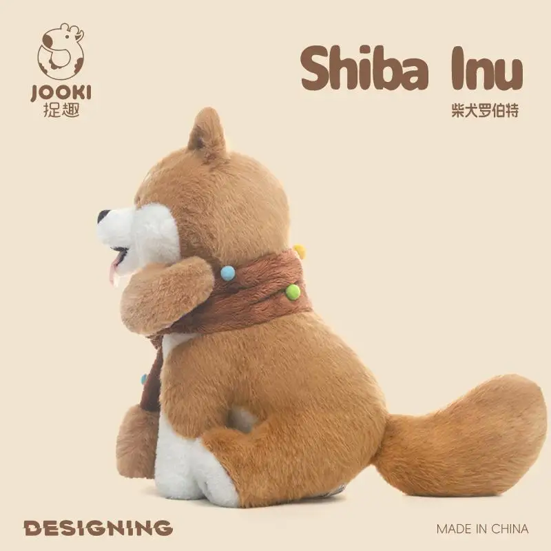 Peluche Shiba Inu cachorro suave - Almohada para dormir regalo niño - imagen 4