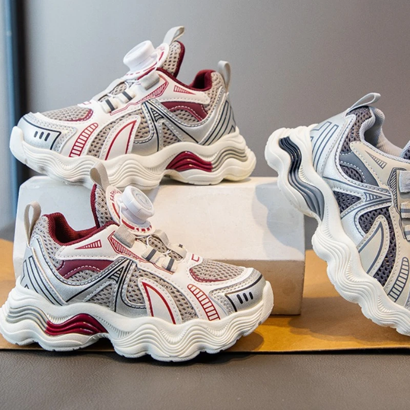 Zapato informal para niños, calzado ligero para correr para jóvenes, sencillo, de fondo suave, cómodo, para hombres y mujeres, zapatos de baloncesto versátiles, 2025 - imagen 3