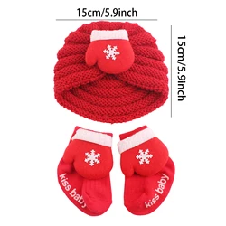 Tregren gorro bebé invierno con turbante y calcetines