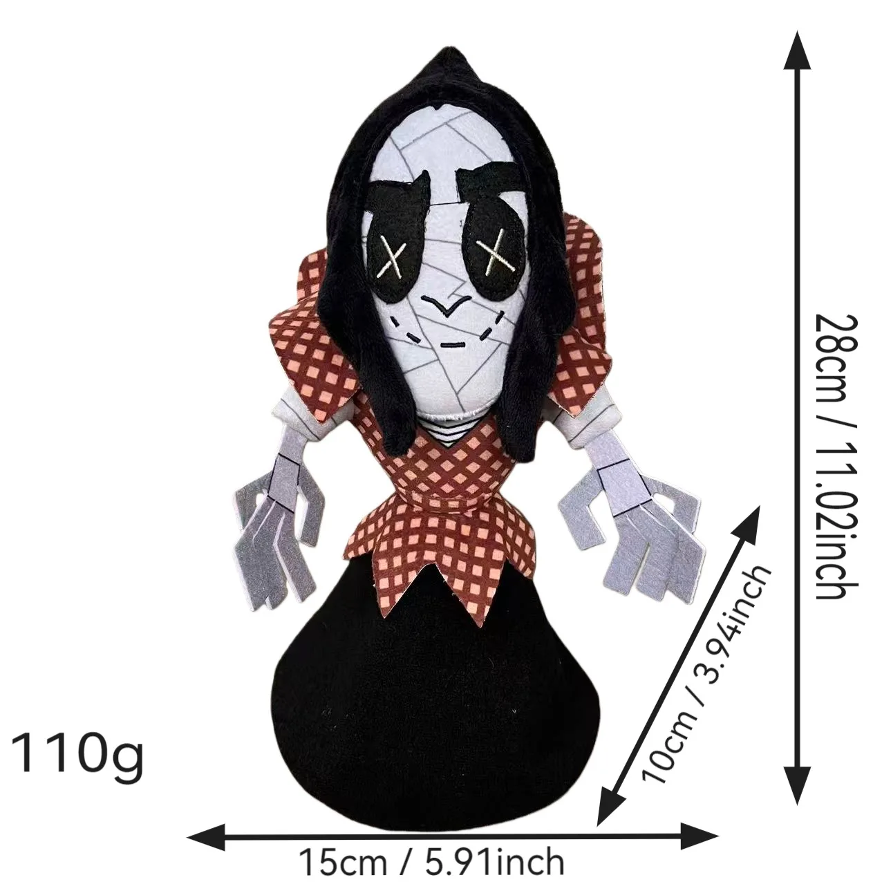 Peluche de Coraline figura kawaii almohada suave para niños - imagen 4