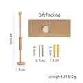 Round wall bracket