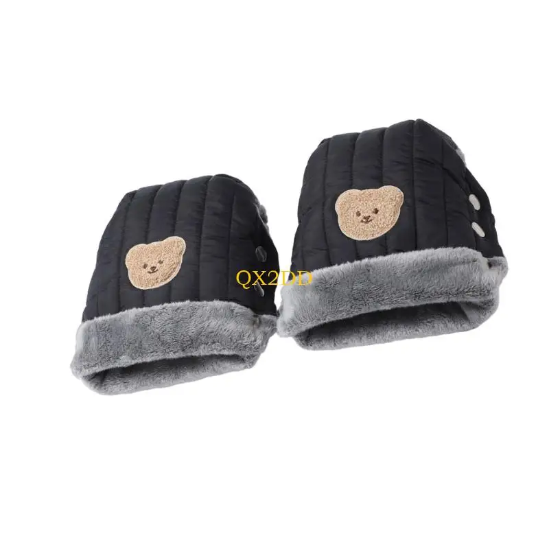 Guantes de invierno acolchados y forrados para bebé - imagen 4