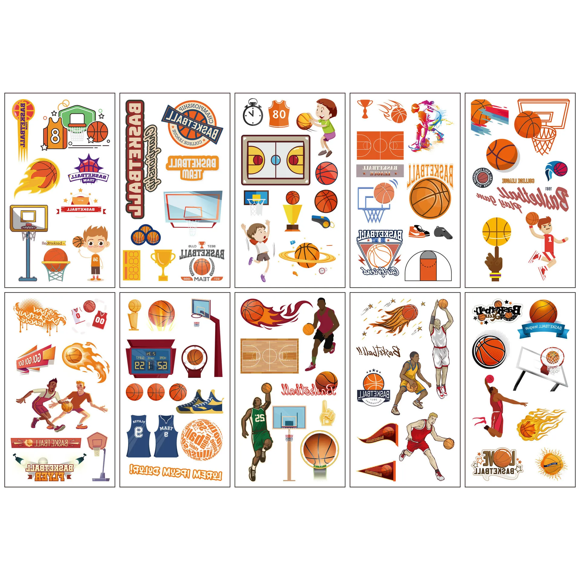 10pcs-LanQiu