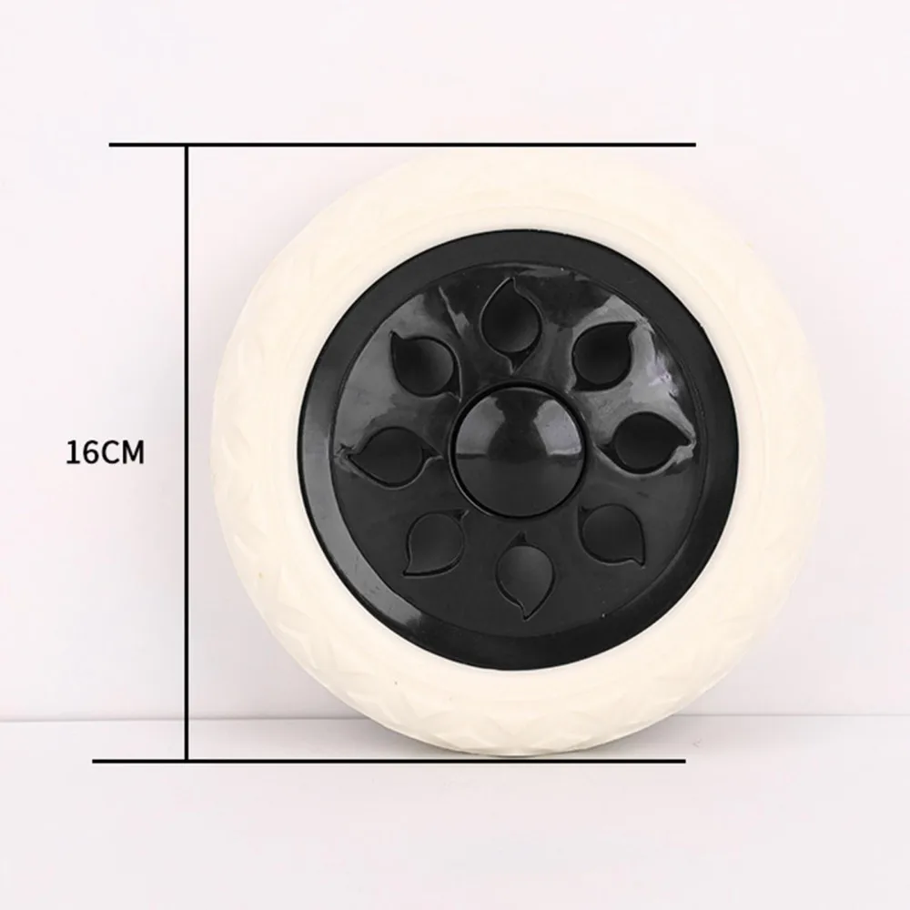 8 Uds. Rueda de neumático sólido de goma, ruedas para carrito de compras, ruedas para silla de ruedas, carrito de compras, ruedas para silla de ruedas, ruedas para carrito de viaje - imagen 4