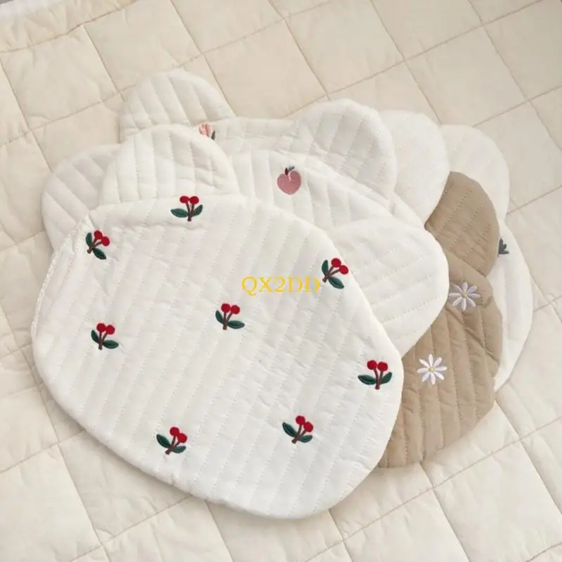 Almohada cervical para bebés con soporte de cabeza de tacto suave