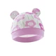 purple flower hat