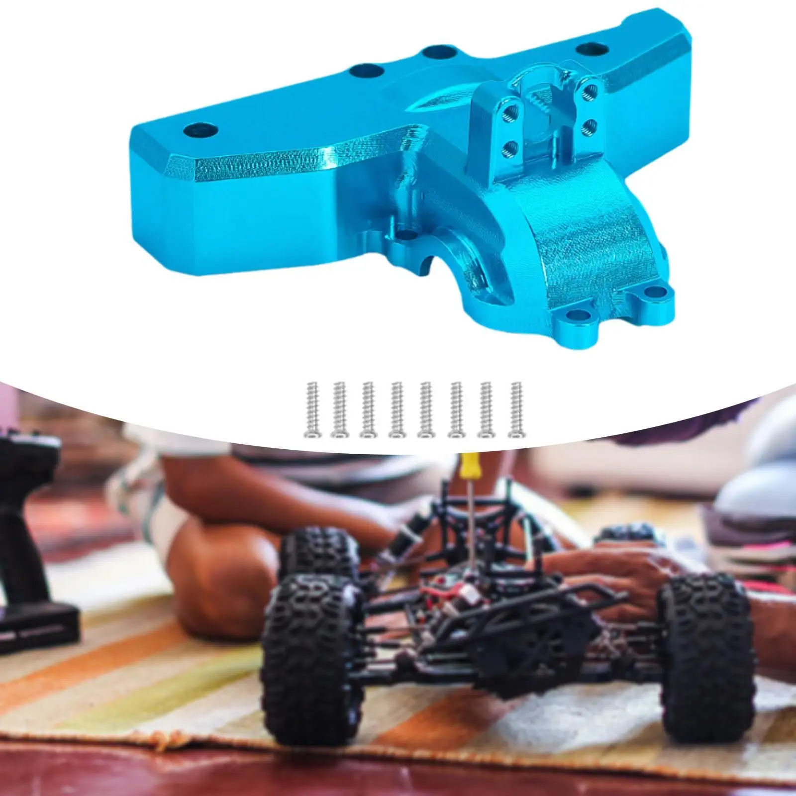 1:14 RC Car under Gearbox Covers Metal Rear Upper Replacement Anti Collision Differential Case Cover for 14209 14210 DIY Accs 1:14 RC Car under Gearbox Covers Metal Rear Upper Replacement Anti Collision Differential Case Cover for 14209 14210 DIY Accs