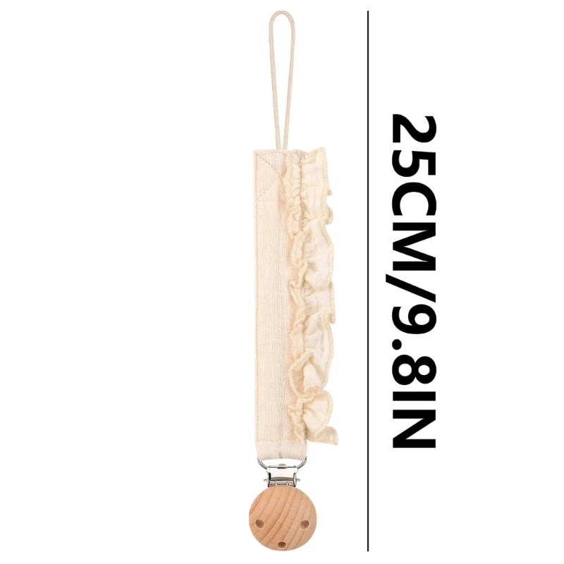 Clips chupete QX2D Pacificador Baby Sporter Teleher Clip Pacificador Cadena chalecos - imagen 3