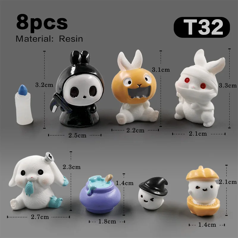8pcs Rabbit-T32