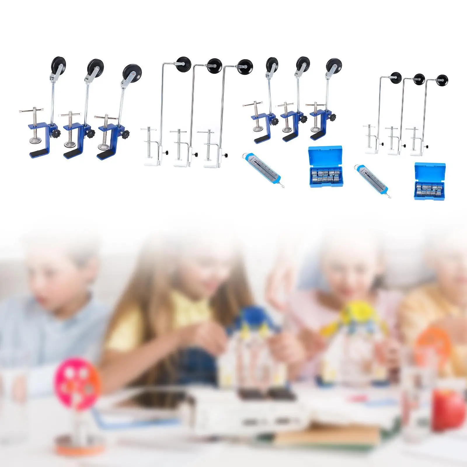 Experiments Set Support Rod Fixed Pulley for Home Junior High School Kids