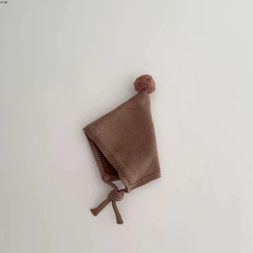 Nuevo gorro cálido para bebé, pasamontañas de lana Polar a prueba de frío, gorro con protección para los oídos de punto a prueba de viento, Otoño e Invierno - imagen 5