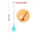 Blue fine-tube brush