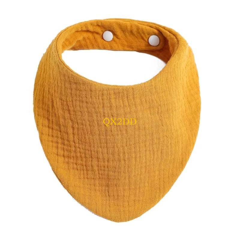 Babero bandana para bebé de algodón – Doble capa transpirable - imagen 2