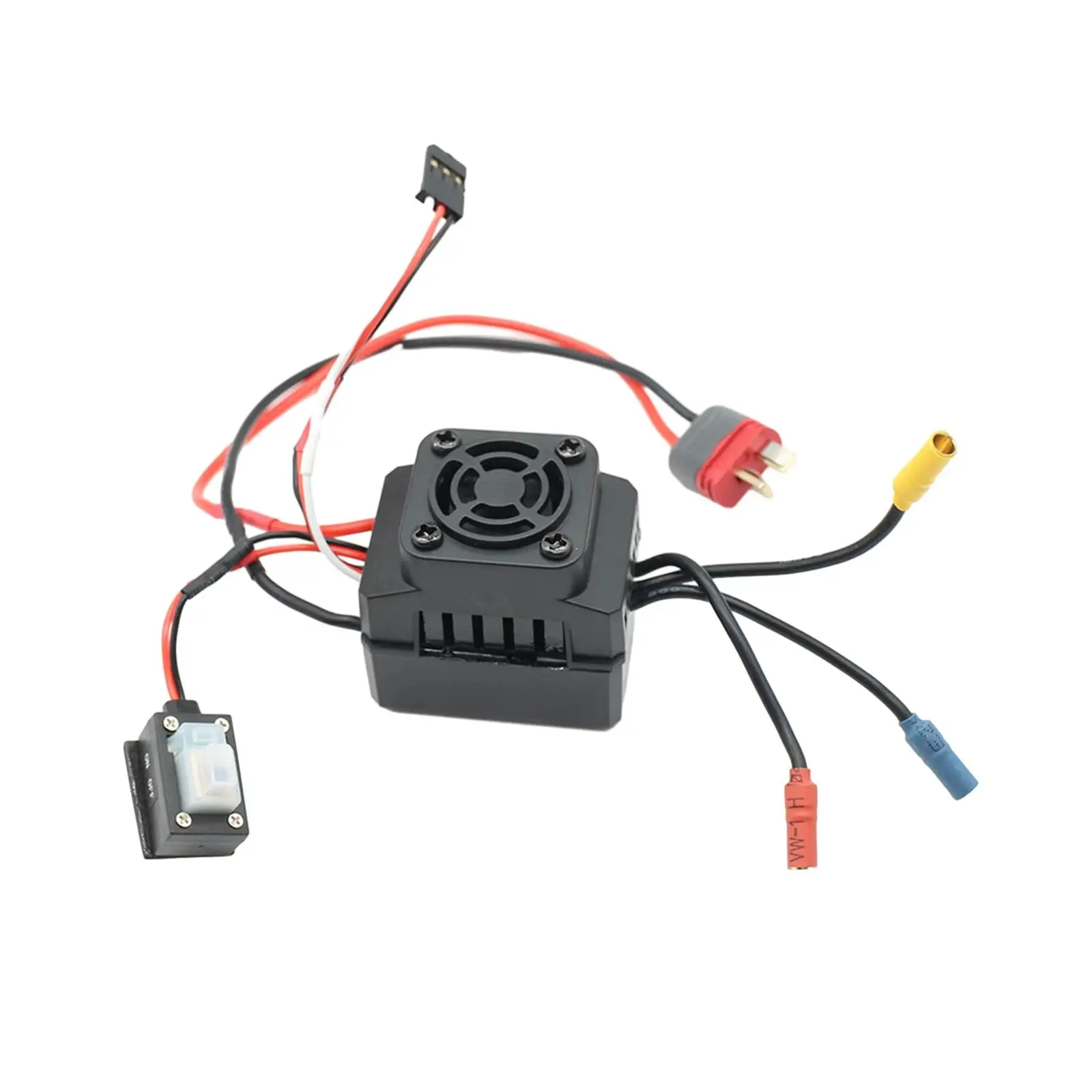 RC Car Brushless ESC Durable High Performance Upgrade Parts 124008-2730 for Wltoys 1/12 Remote Control Vehicle Crawler Car DIY