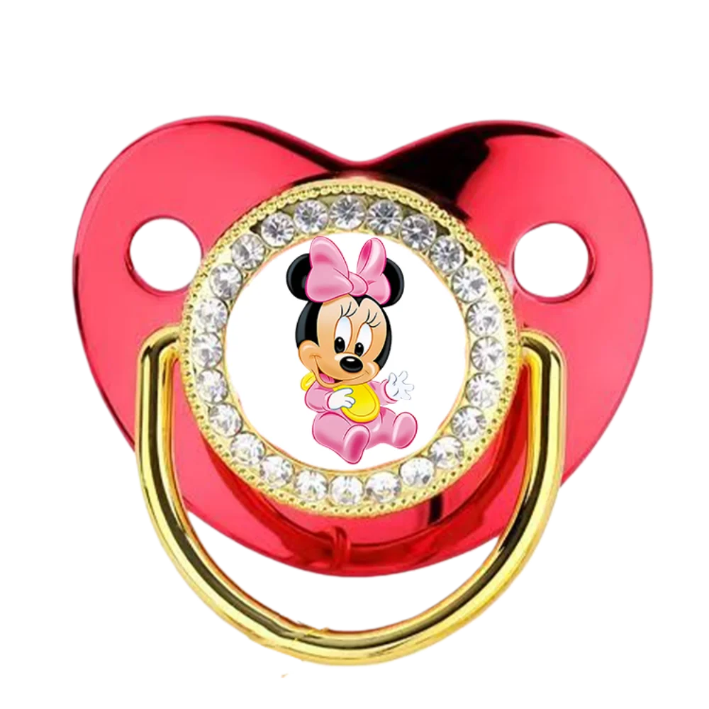 Chupete rojo brillante de 0-6M, chupete de silicona sin BPA para el soporte del pezón y el pezón de silicona del bebé Chupete - imagen 5