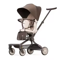 Nuevo Cochecito de bebé que puede sentarse y acostarse, cochecito de bebé ligero, cochecito de bebé para caminar, paraguas plegable de paisaje alto, coche para viajes al aire libre