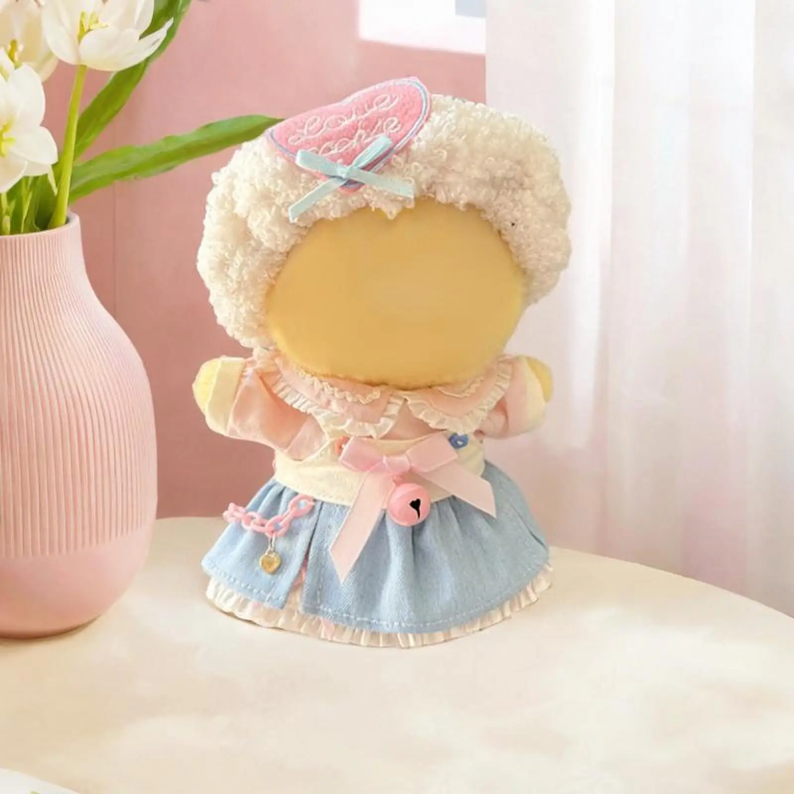 Duck Plush Clothes for 15cm Doll Dress up Stylish Photo Props Costumes Comfortable Doll Clothing Cartoon Plush Doll Accessories