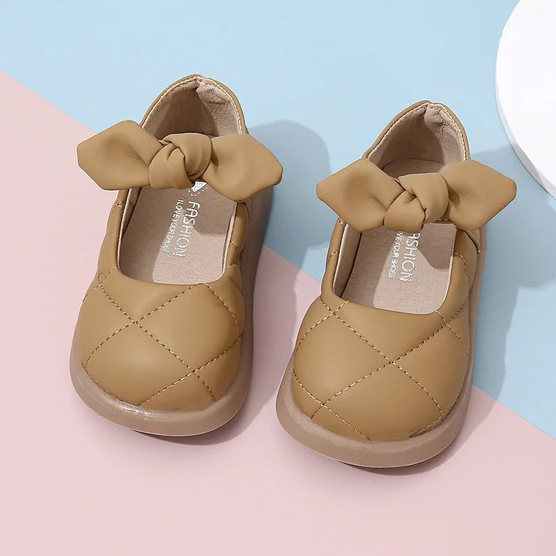 Zapatos escolares Lefu de cuero para niñas – Suela suave - imagen 3